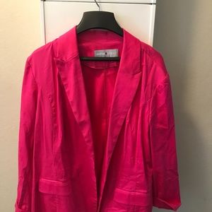 CUTE…….HOT PINK SUMMER BLAZER